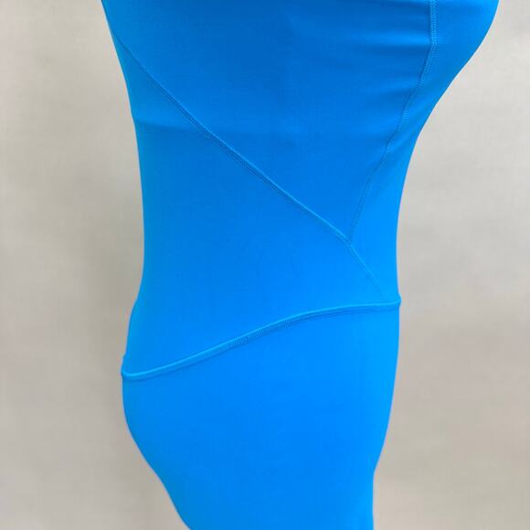 Lululemon‎ Align Onesie 8" in Poolside Size 6 One Piece  Bodysuit Bike Shorts - Picture 13 of 16